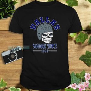 1960 Savage Skull Cowboys Shirt
