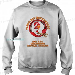 1981 NFC Champions Central Division Tampa Bay Buccaneers Sweatshirt 4