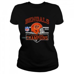2022 AFC Champions Cincinnati Bengals T Shirt Womens