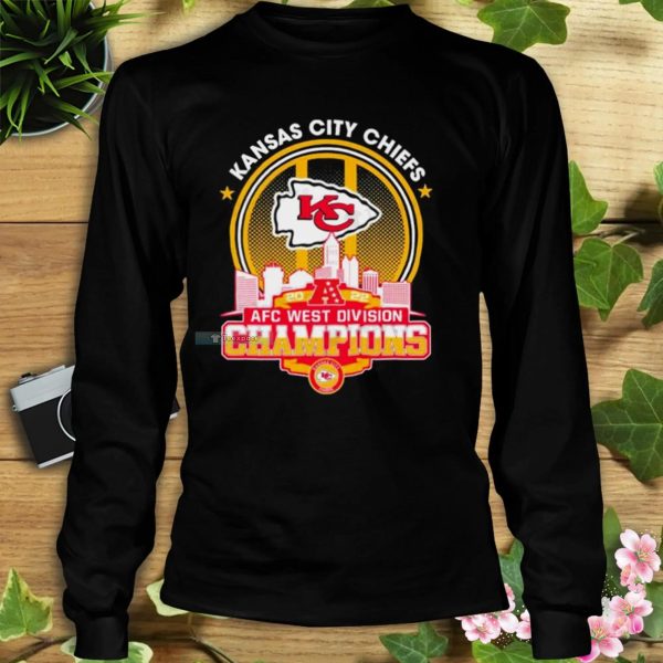 2022 AFC West Division Champions Matchup Skyline Chiefs Shirt