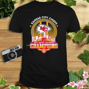 2022 AFC West Division Champions Matchup Skyline Chiefs Shirt