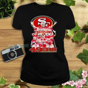 2022 NFC West Champions San Francisco 49ers Team Womens T shirt 2