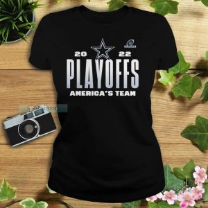 2022 Nfl Playoff Clinched Dallas Cowboys T Shirt Womens 2