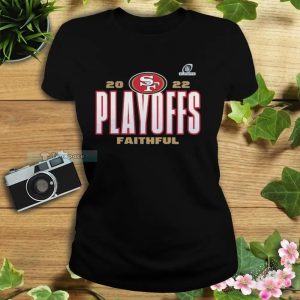 2022 Playoff Faithful San Francisco 49ers Womens T shirt 2