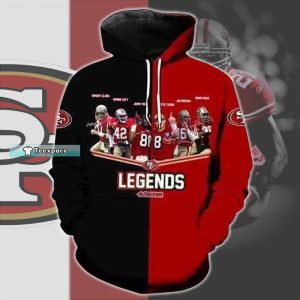 49ers Legends Players Hoodie 49ers Gift For Dad
