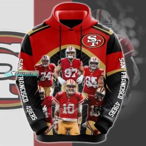 49ers Players Signature Hoodie Gifts For 49ers fans