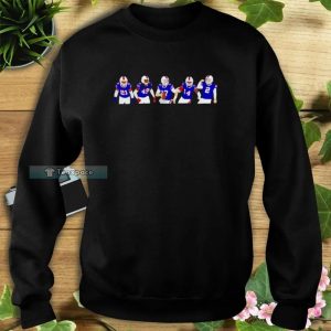 5 Players Buffalo Bills Sweatshirt