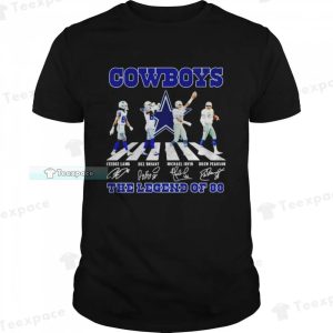 Abbey Road The Legend Of 88 Signatures Dallas Cowboys Shirt