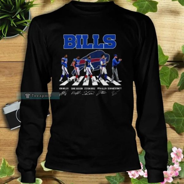 Abbey Road Von Miller Dance Jakson Stefon Diggs Bills Shirt