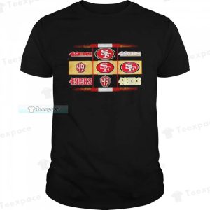 All Logo San Francisco 49ers Shirt