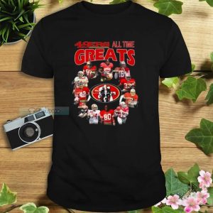 All Time Greats Signatures 2023 San Francisco 49ers Shirt