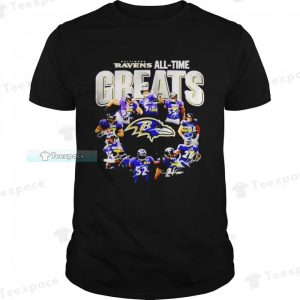All-Time Greats Signatures Ravens Shirt