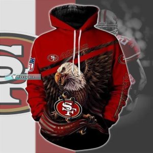 American Eagle 49ers Hoodie 49ers Gift 0