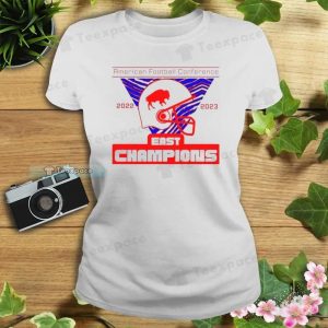 American Football Conference East Champions 2022 2023 Bills T Shirt Womens