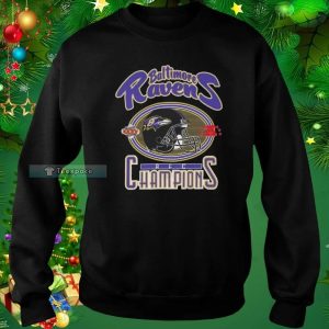 Awesome AFC Champions 2022 Baltimore Ravens Sweatshirt 4
