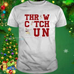 Awesome Christian Mccaffrey 23 Run Catch And Throw 49ers Shirt