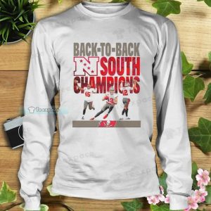 Back To Back NFC South Champions Tampa Bay Buccaneers Long Sleeve Shirt 3