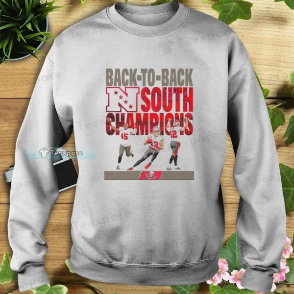 Back To Back NFC South Champions Tampa Bay Buccaneers Shirt
