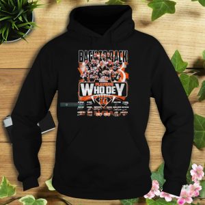 Back To Back Playoffs Who Dey Bengals Shirt