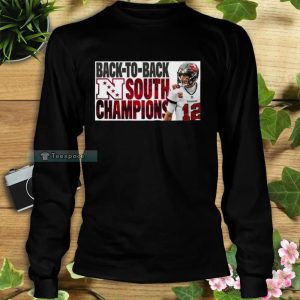 Back To Back South Champions Buccaneers Long Sleeve Shirt 3