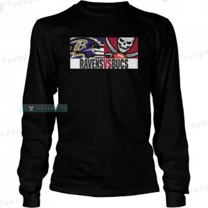 Baltimore Ravens Vs Tampa Bay Buccaneers Game Day Long Sleeve Shirt 3