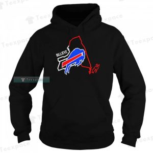 Billieve Map Logo Buffalo Bills Shirt