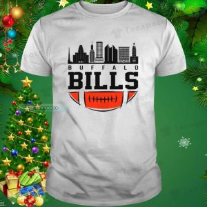 Bills Buffalo Skyline Football Shirt
