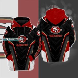 Black 49ers Hoodie 49ers Gift For Him
