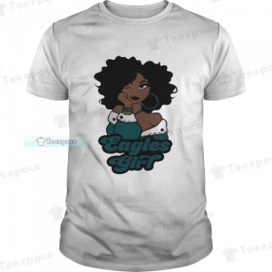 Black Girl Philadelphia Eagles Shirt