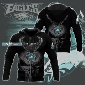 Black Shull Hoodie Philadelphia Eagles Eagles Gifts