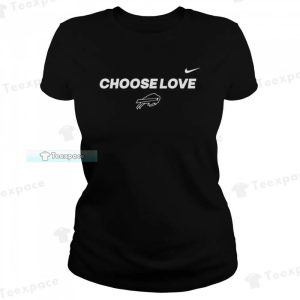 Buffalo Bills Nike Stop Hate End Racism Choose Love T Shirt Womens