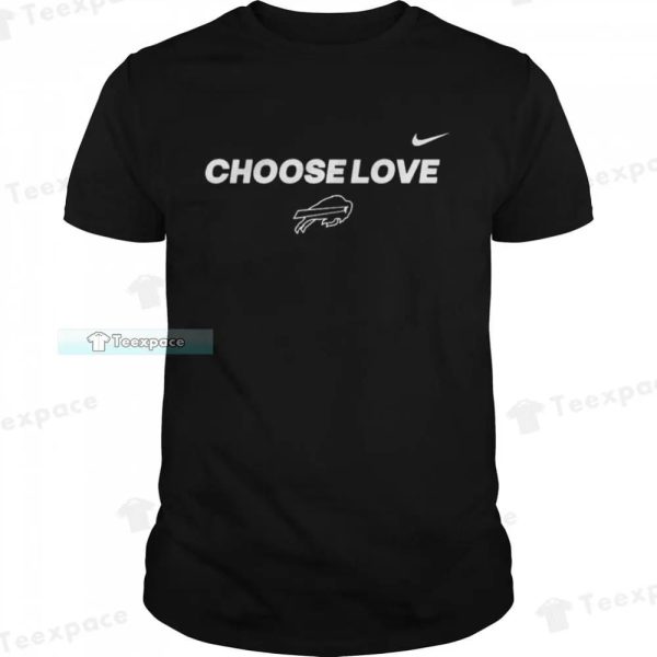Buffalo Bills Nike Stop Hate End Racism Choose Love Shirt
