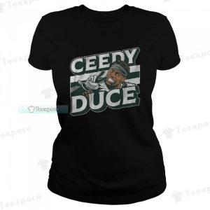 CJ Gardner Johnson Ceedy Duce Philadelphia Eagles Womens T shirt 2