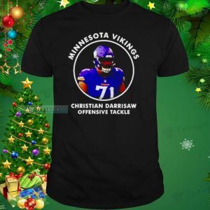 Christian Darrisaw Offensive Tackle Vikings Shirt