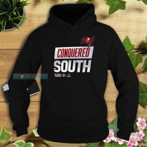 Conquered The South NFC South Champions Tampa Bay Buccaneers Shirt
