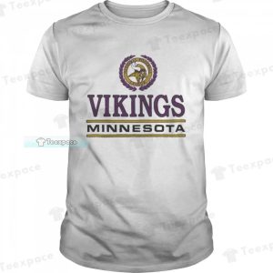 Crest National Football League 2022 Logo Minnesota Vikings Shirt