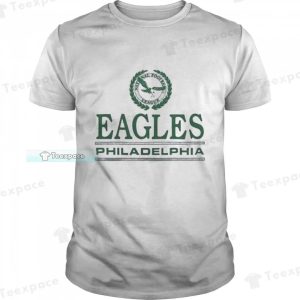 Crest National Football League 2023 Logo Philadelphia Eagles Shirt