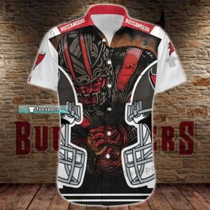 Custom Name Number Tampa Bay Buccaneers Warriors Hawaiian Shirt