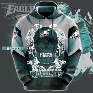 Custom Name Philadelphia Eagles Hoodie 0