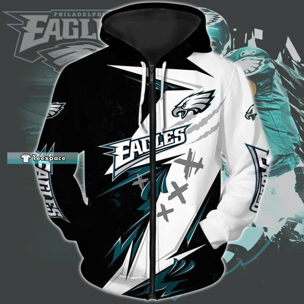 Eagles Zip Hoodie Eagles Gifts For Him