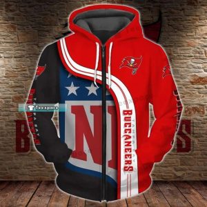 Full Zip Buccaneers NFL Special 3D Hoodie 1