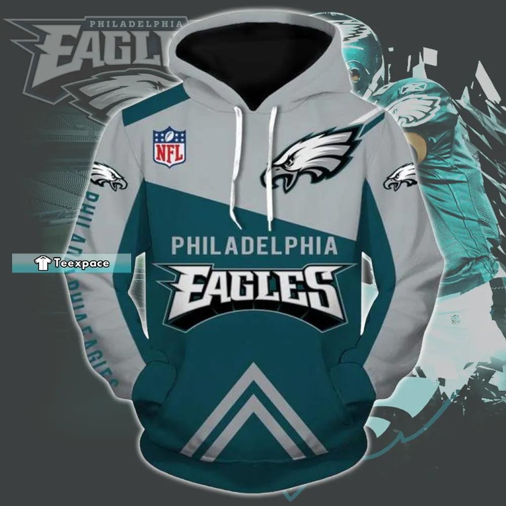 Green Eagles Hoodie Philadelphia Eagles Gifts For Him