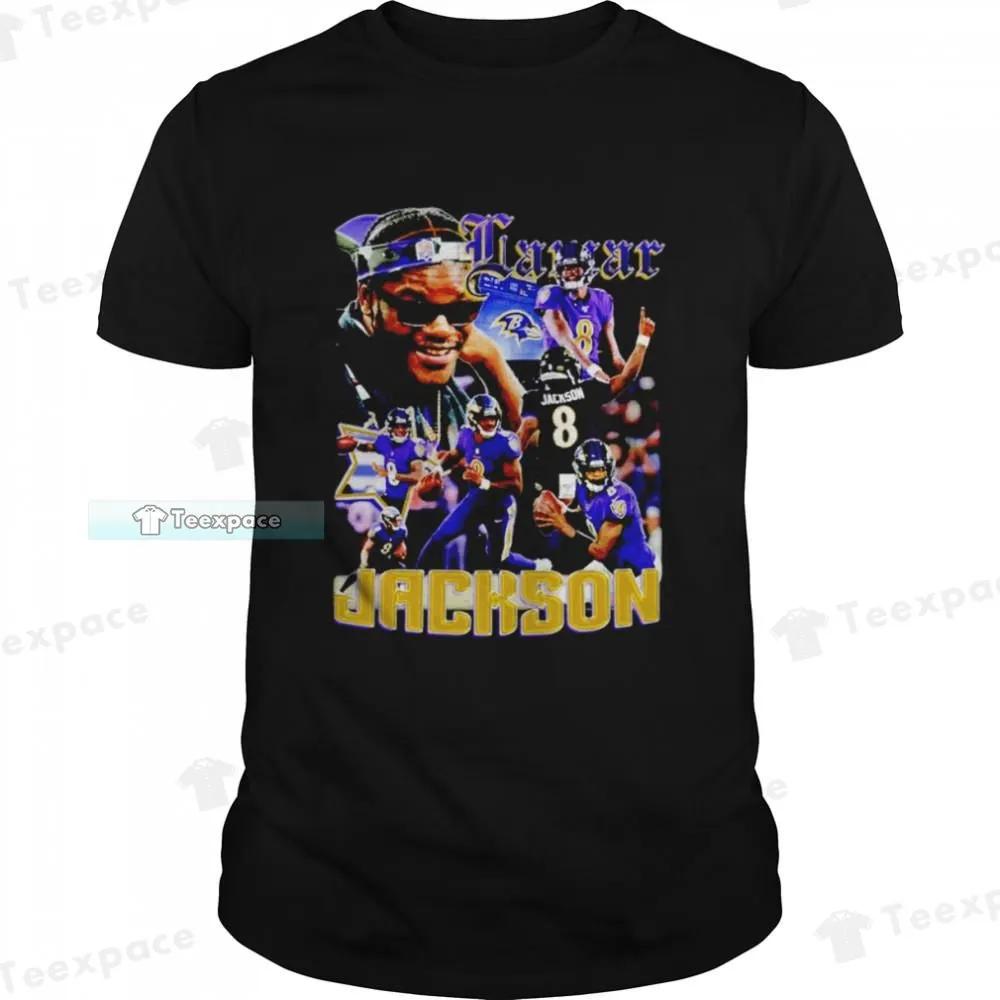 Lamar Jackson 8 2023 Ravens Unisex T Shirt 1