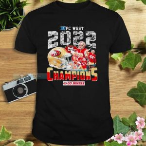 NFC West 2022 Champions Go Niners 49ers T shirt 1