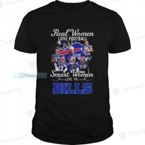 Real Women Love The Bills Signatures Shirt