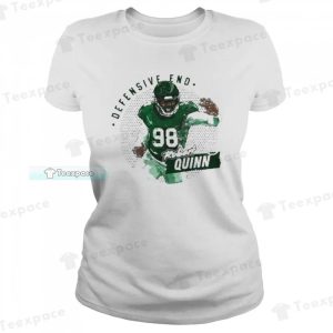 Robert Quinn Defensive End Philadelphia Eagles Dots Womens T shirt 2