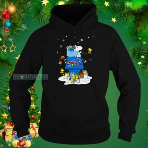 Santa Snoopy Wish You A Merry Christmas Buffalo Bills Shirt
