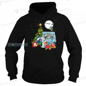 Snoopy And Woodstock Eagles Home Merry Christmas Shirt