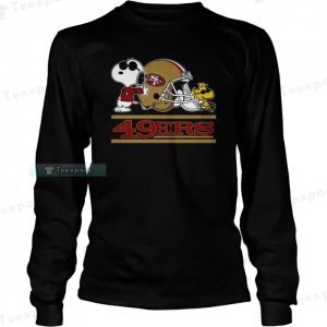 Snoopy San Francisco 49ers Long Sleeve Shirt 3