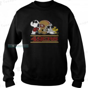 Snoopy San Francisco 49ers Sweatshirt 4